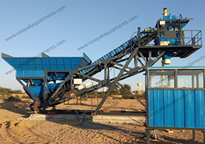 Mobile Concrete Batching Plant