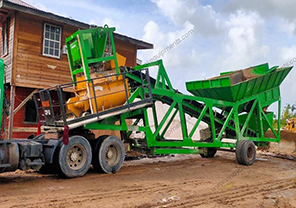Mobile Concrete Batching Plant