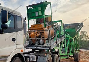 Mobile Concrete Batching Plant