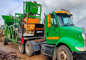 Mobile Concrete Batching Plant