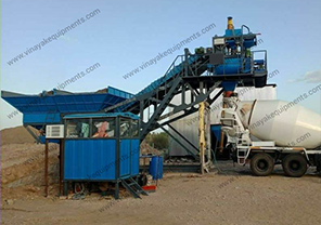 Mobile Concrete Batching Plant