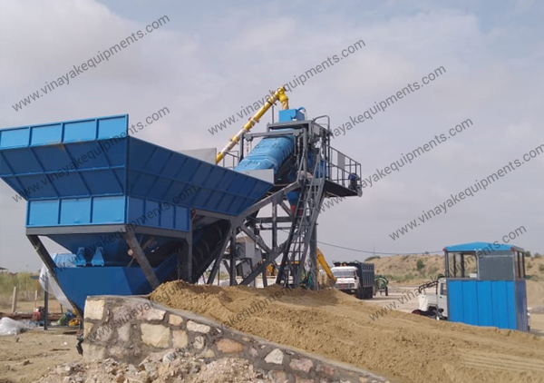 Mobile Concrete Batching Plant
