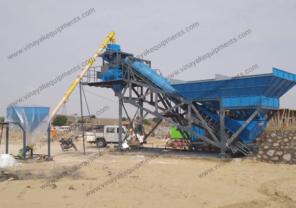 Mobile Concrete Batching Plant