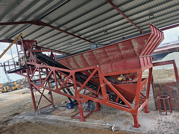 Mobile Concrete Batching Plant