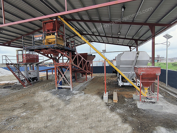 Mobile Concrete Batching Plant