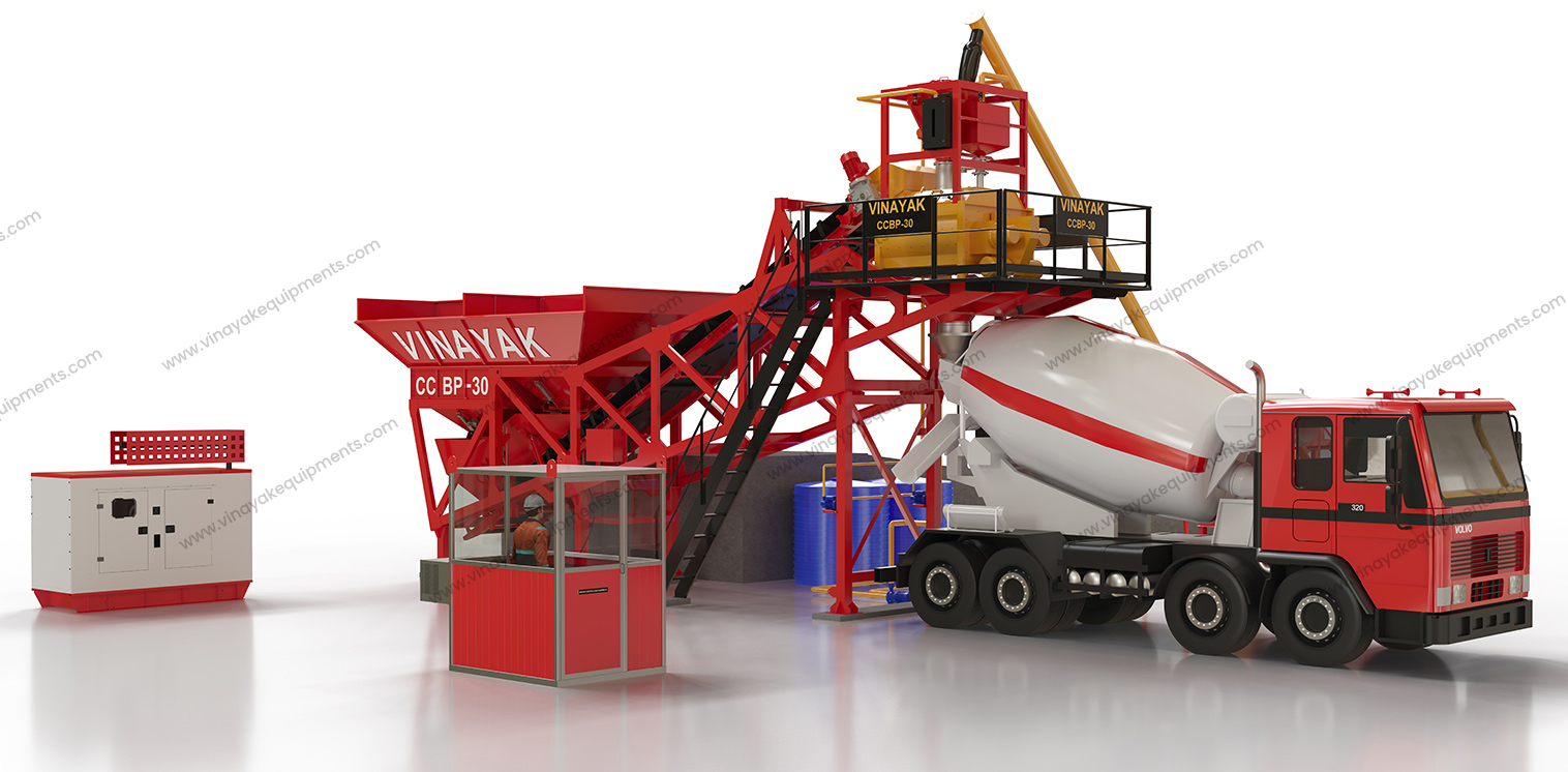 Mobile Concrete Batching Plant
