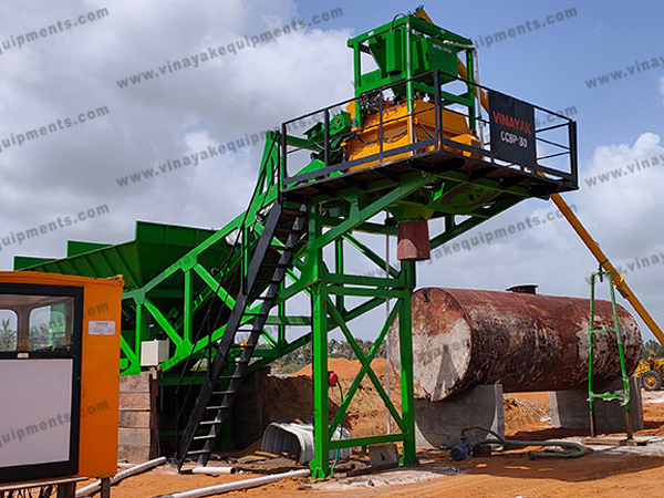 Mobile Concrete Batching Plant