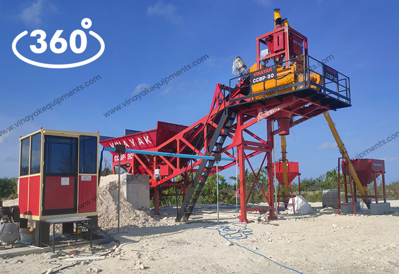 Mobile Concrete Batching Plant