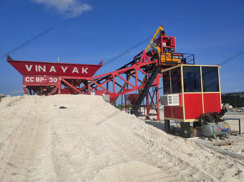 Mobile Concrete Batching Plant