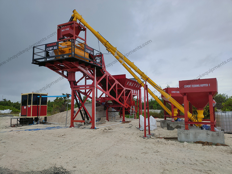 Mobile Concrete Batching Plant
