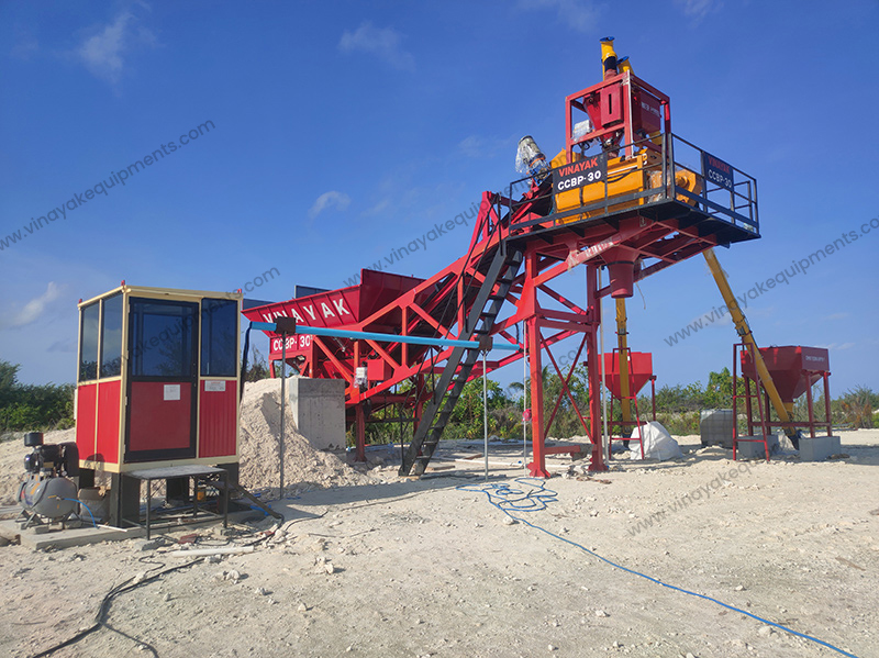Mobile Concrete Batching Plant