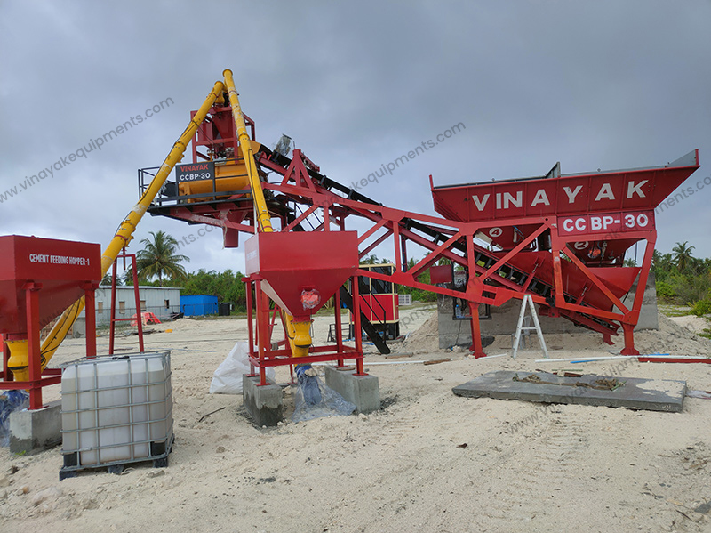 Mobile Concrete Batching Plant