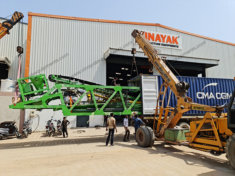 Mobile Concrete Batching Plant