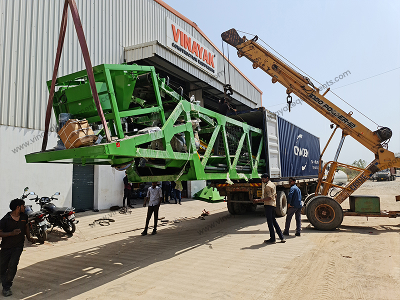 Mobile Concrete Batching Plant
