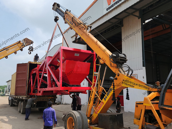 Mobile Concrete Batching Plant