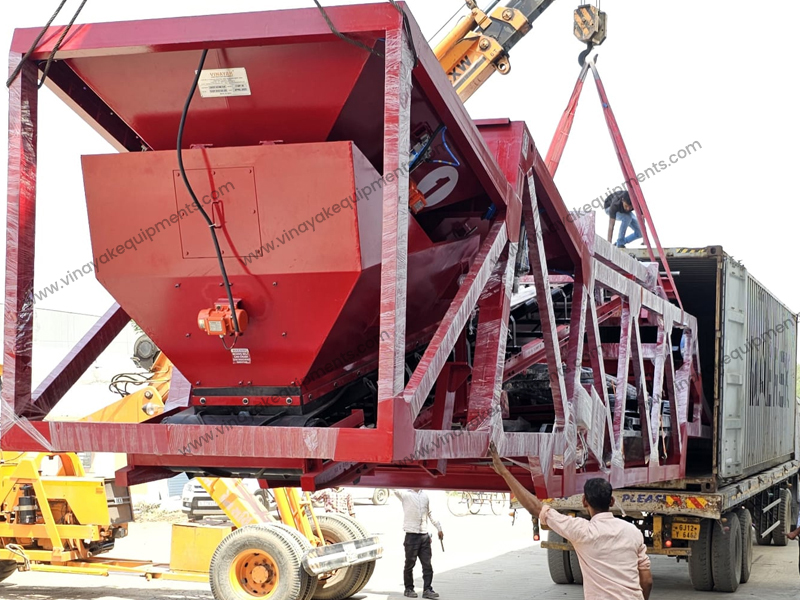 Mobile Concrete Batching Plant